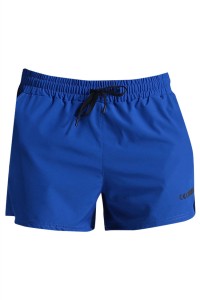SKSP009 custom-made sports shorts marathon track and field cycling fitness training quick-drying design double-layer three-point anti-running sports shorts sports shorts supplier detail view-3